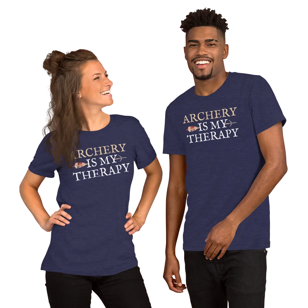 Archery Is My Therapy Tee, worn